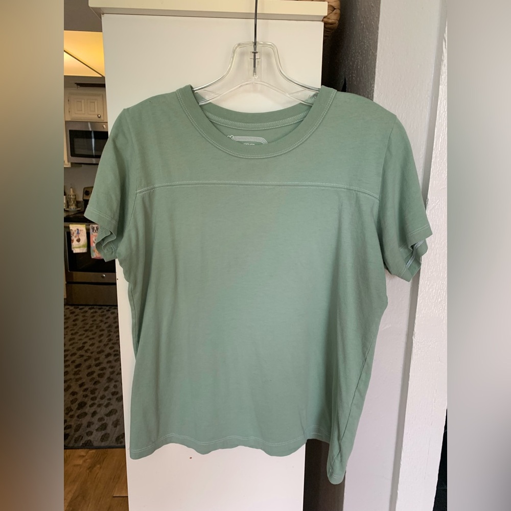 Big Bud Press Sage Varsity Tee, XS